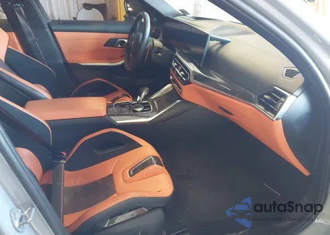 2024 BMW M3 Competition z USA, uszkodzony, nr VIN WBS33AY00RFT40606